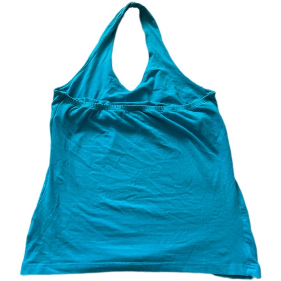 Turquoise Halter Top - Picture 2 of 4